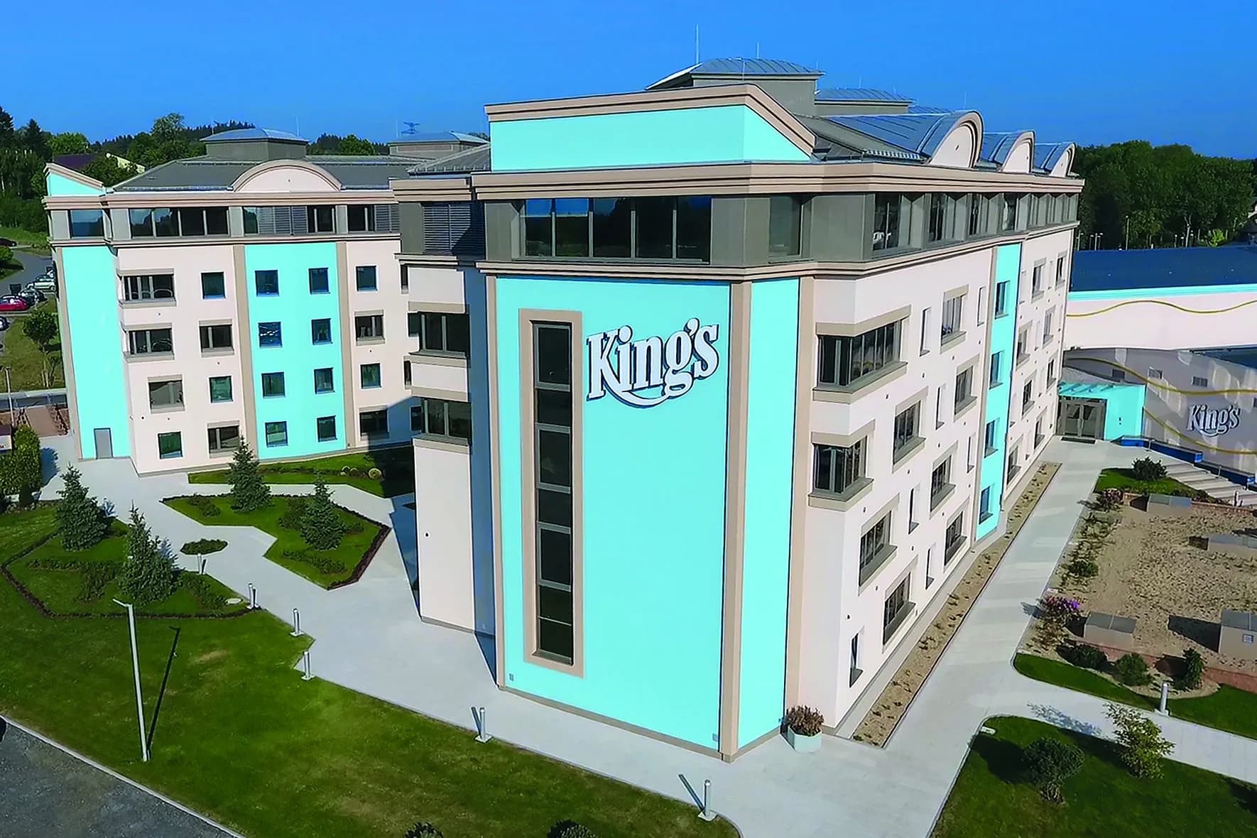 Das King’s Resort Rozvadov aus der Luft