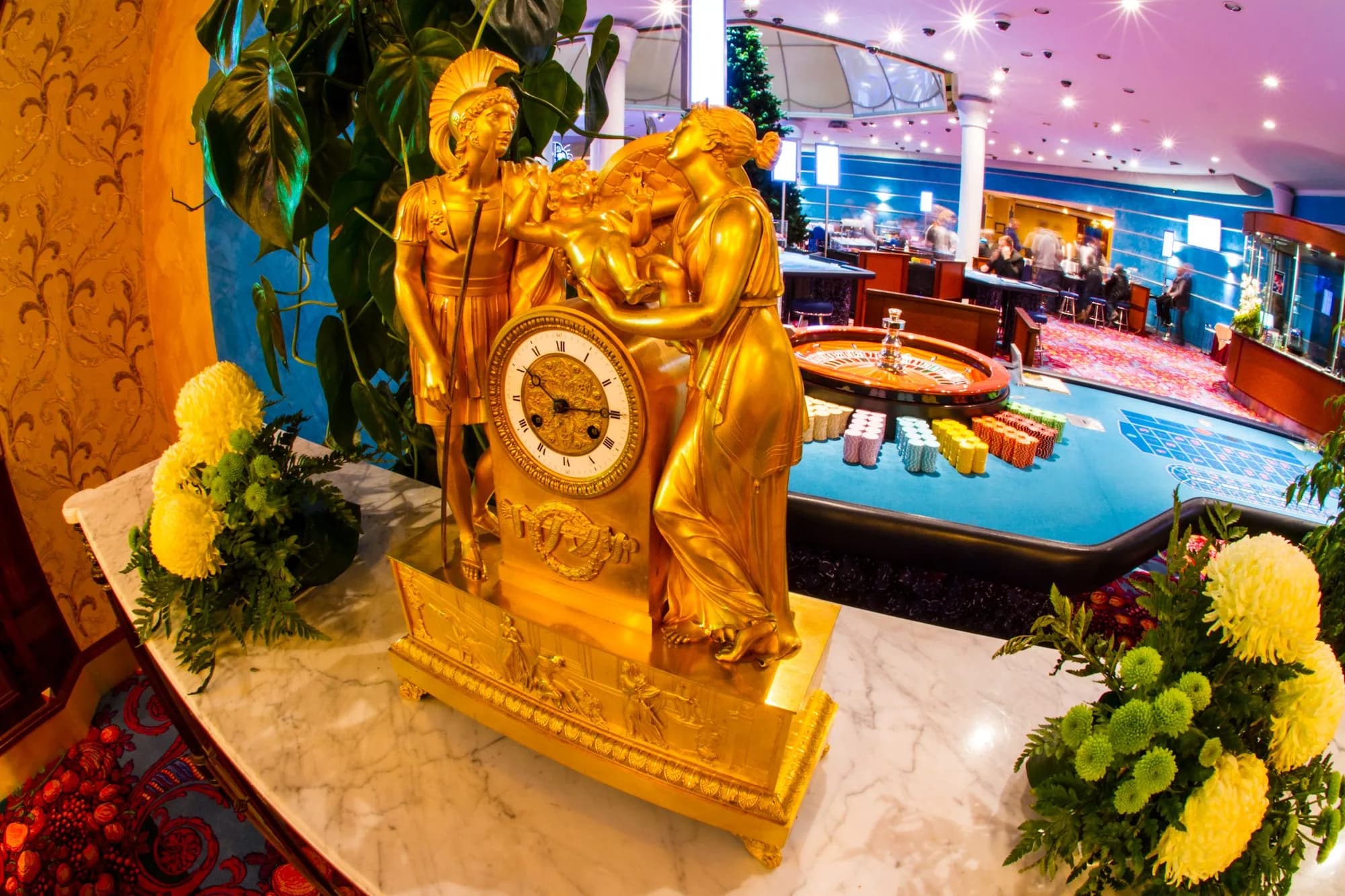 Roulettetische im Casino des King’s Resort Rozvadov