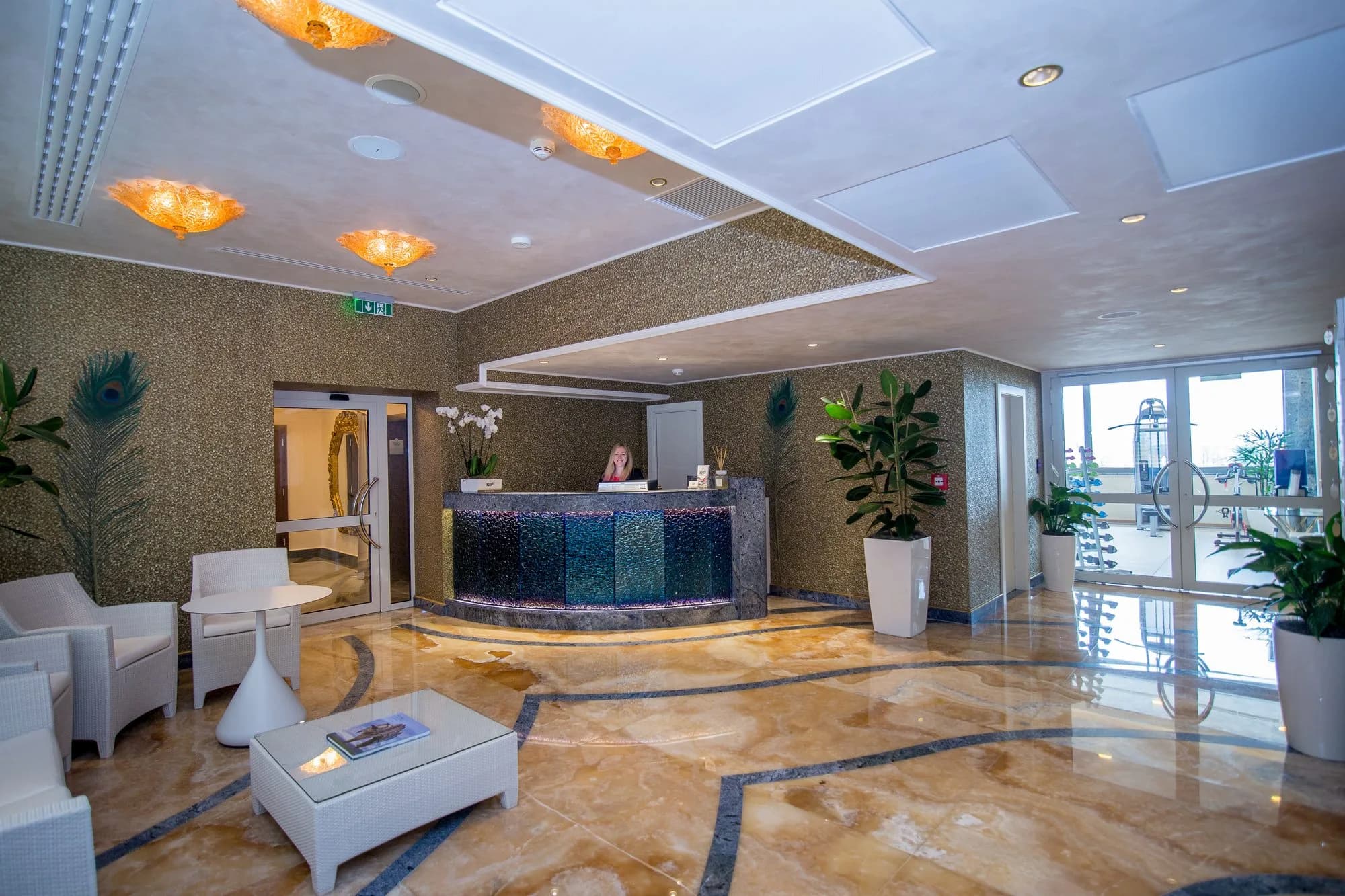 Lobby des King’s Resort Rozvadov